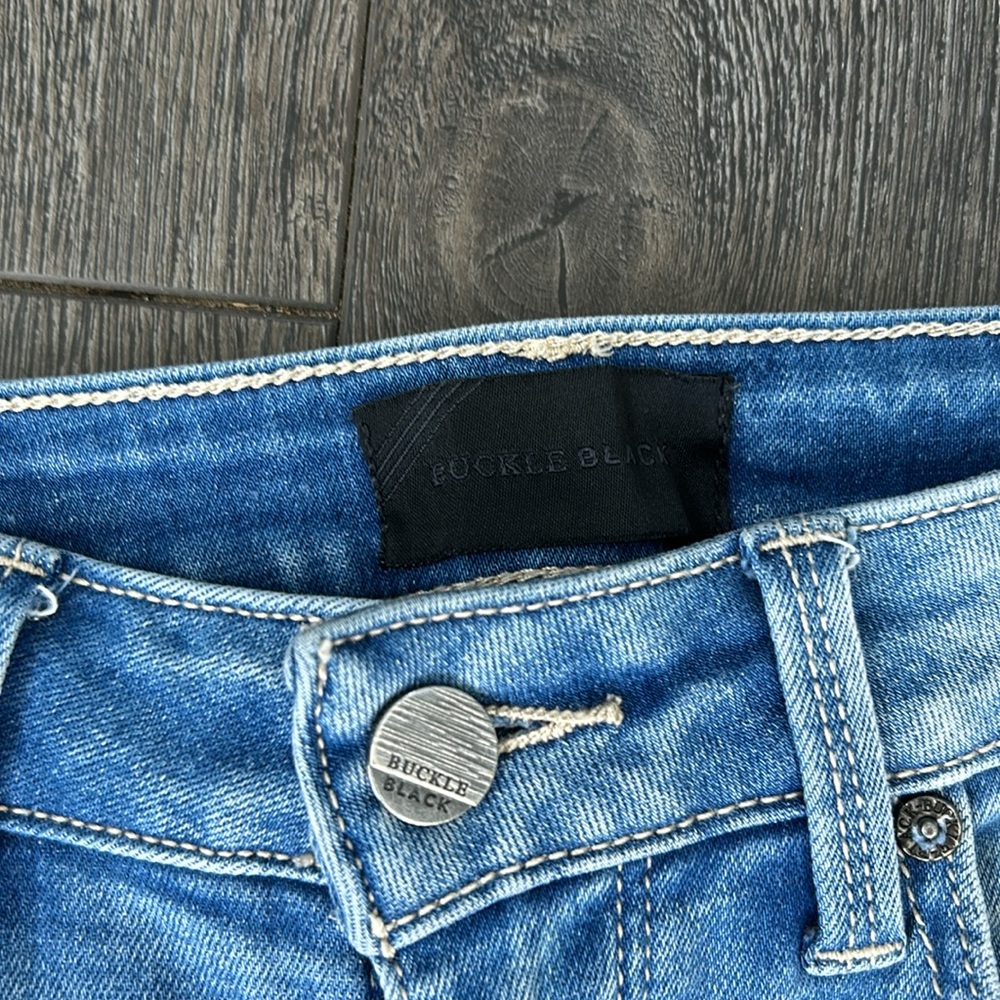 Buckle Black  ankle skinny jeans - Picture 2 of 5